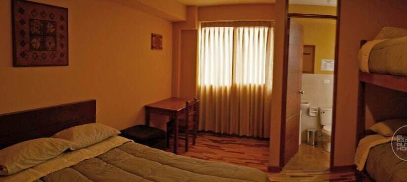 تختخواب و صبحانه El Parche Rutero Hostel
