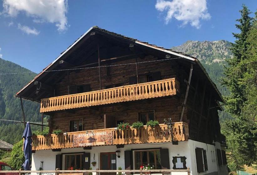 فندق صغير Affittacamere Il Vecchio Stadel