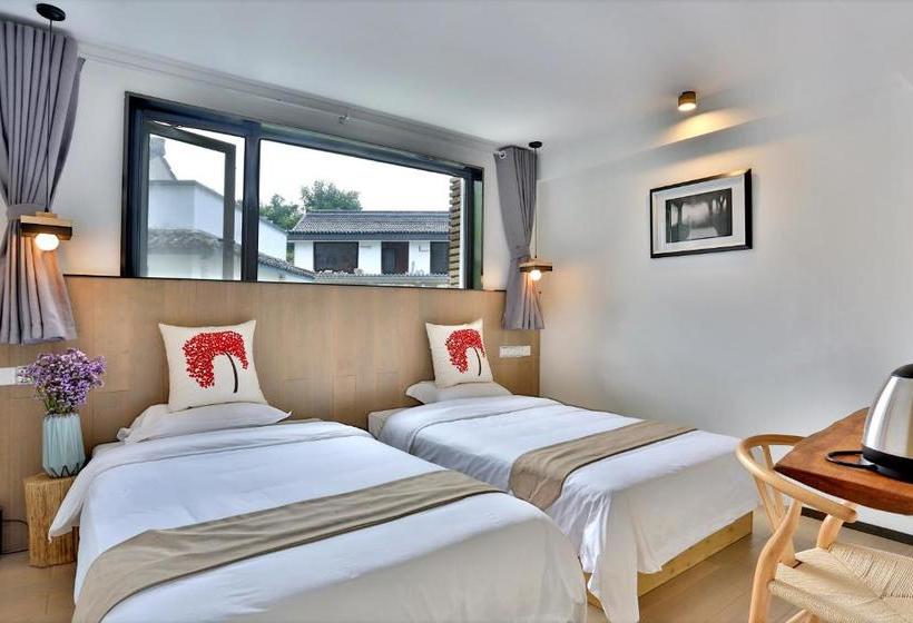 بنسيون Hangzhou Persimmon Tree Guesthouse