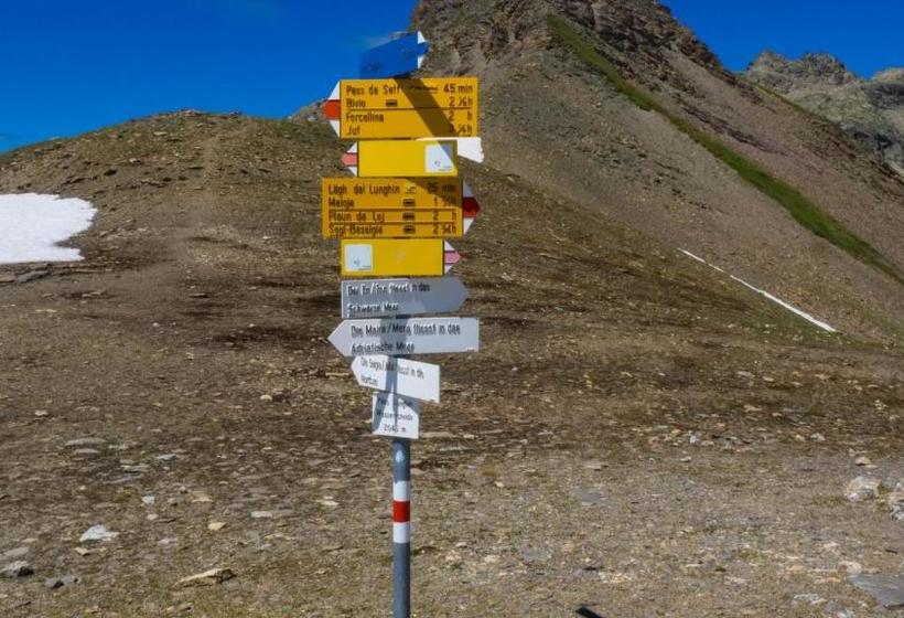 ホテル Silserhof   Ankommen, Auftanken, Aufatmen