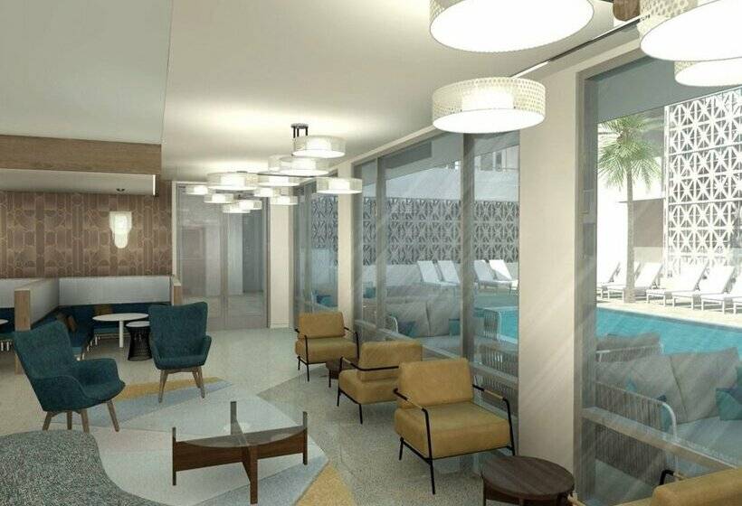 בית מלון כפרי Courtyard By Marriott Santa Barbara Downtown