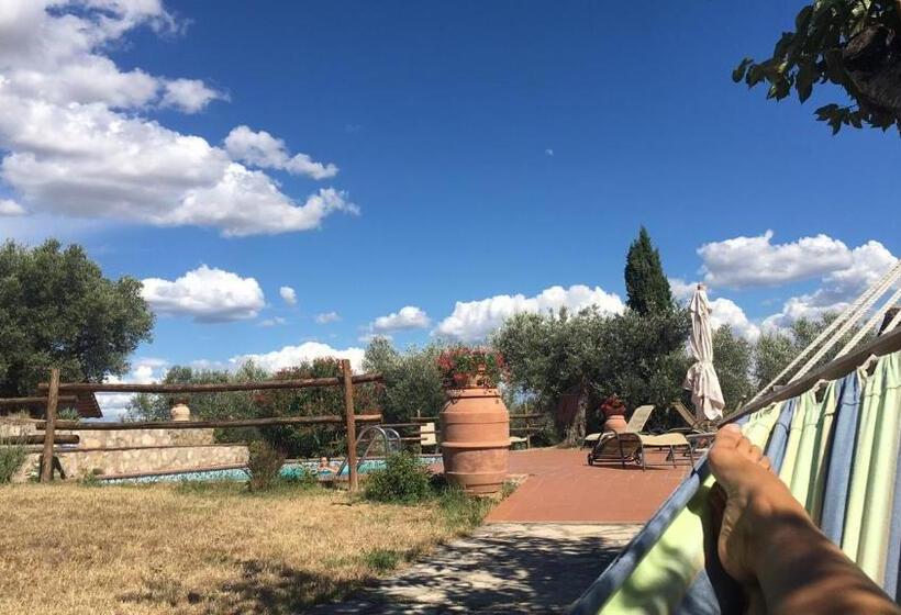 بنسيون Casale Sostenibile Per Famiglie E Gruppi Cibottola Pg