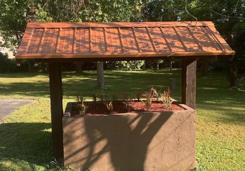 Log Cabin In The Field