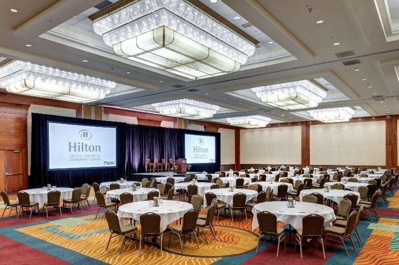 בית מלון כפרי Hilton Seattle Airport & Conference Center