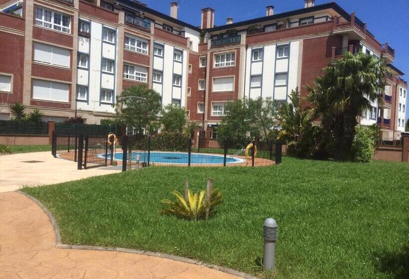 Apartamento Con Terraza Y Jardín En Bakio