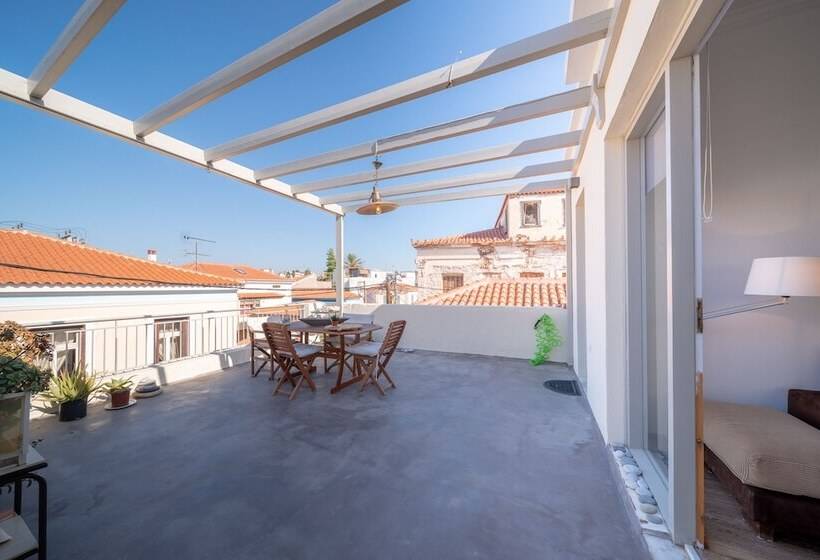 The Roof   Flat Sea View In Aegina Town