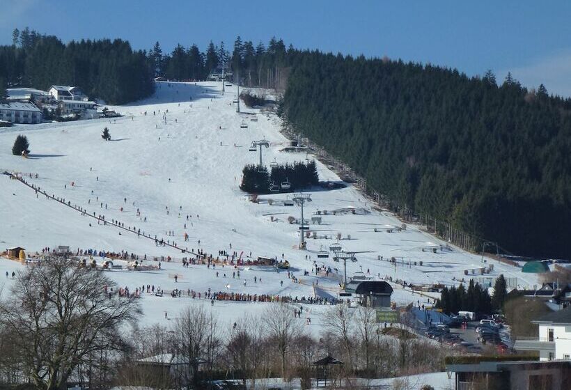Пансион Ferienwohnung Sauerlandblick