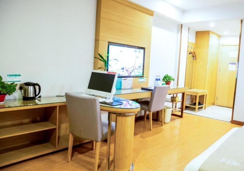 בית מלון כפרי Greentree Inn Anhui Fuyang Yingshang Yingyang Road Suzhou Manor Business