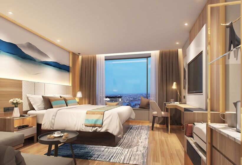هتل Greentree Inn Huaian River Xiagu Town Express