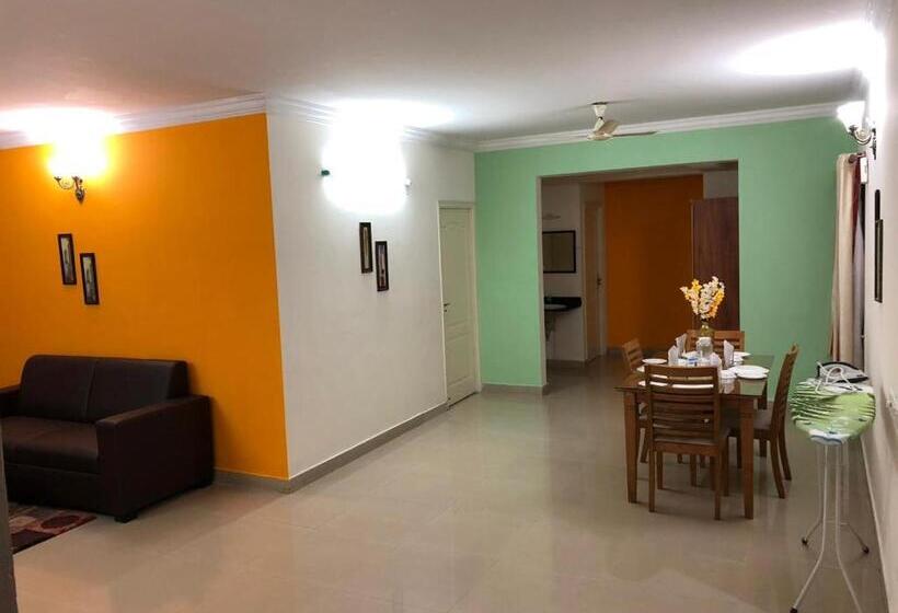 پانسیون Bulande Comforts Service Apartment In Brookfield
