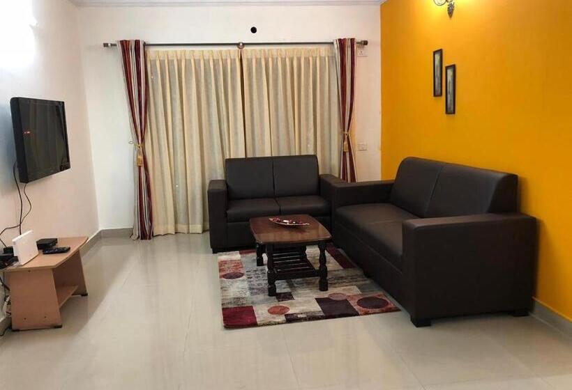 پانسیون Bulande Comforts Service Apartment In Brookfield