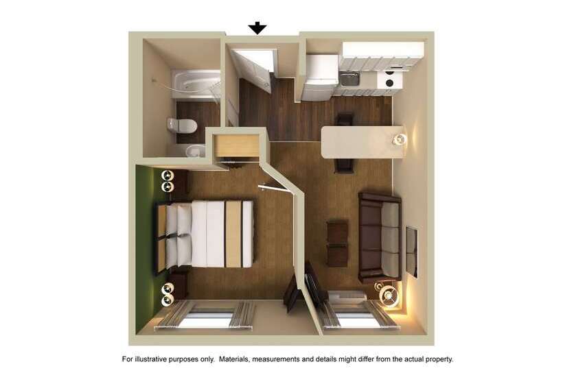 בית מלון כפרי Extended Stay America Suites  Indianapolis  West 86th St