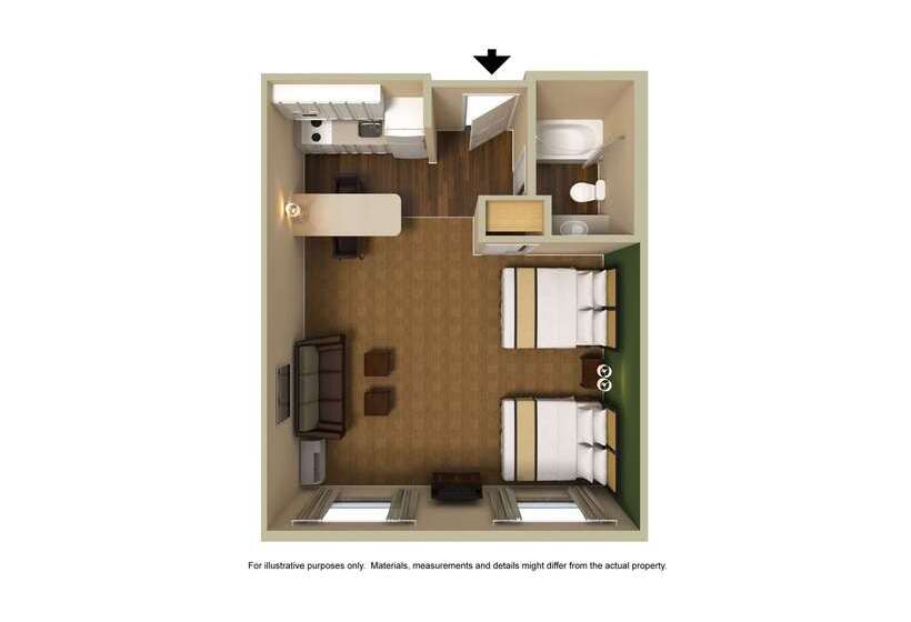 בית מלון כפרי Extended Stay America Suites  Kansas City  Airport  Tiffany Springs