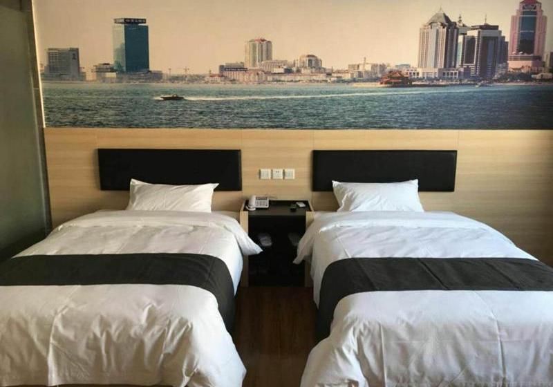 בית מלון כפרי Thank Inn Plus  Shandong Zaozhuang City Shizhong District Zhongtian Pedestrian Street