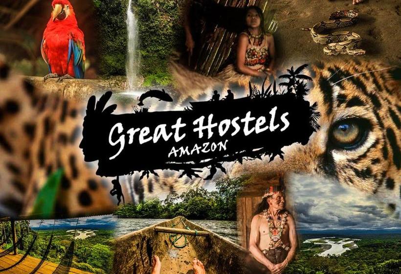 تختخواب و صبحانه Guest House Great Hostels Amazon