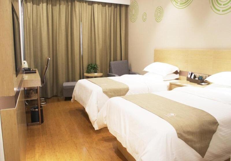 هتل Greentree Inn Zhengzhou Fangte Green Expo Park Shangdu Road Express