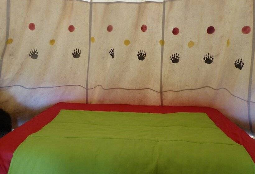 פנסיון Le Ranch De Calamity Jane Tipis D Hôtes