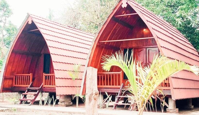 تختخواب و صبحانه Bintang Tiga Bungalows Gili Air