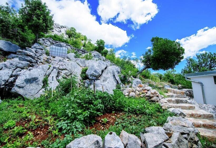 Authentic Stone House On The Mountain Velebit With Unique View On The Islands