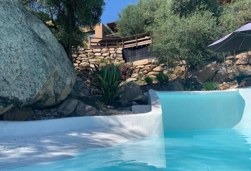 بنسيون Chambre D Hôtes A Vadina Porticcio