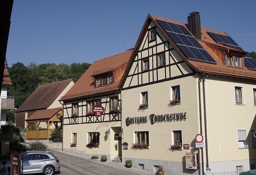 بنسيون Gasthaus Tauberstube