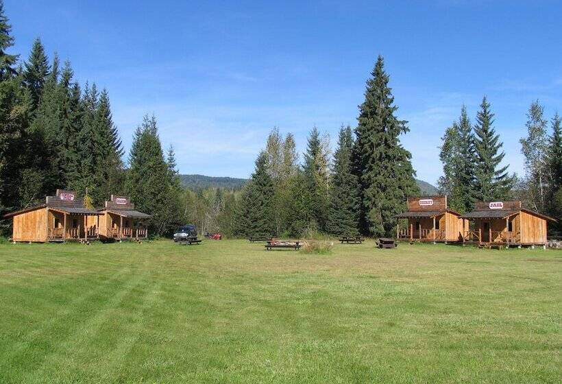 فندق Fort Wells Gray Rustic Cabins Hostel