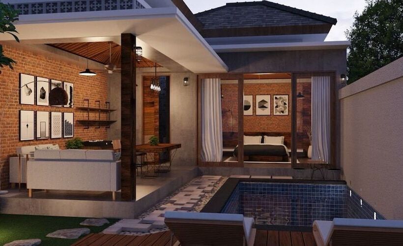 민박 La Isla Villas Bali