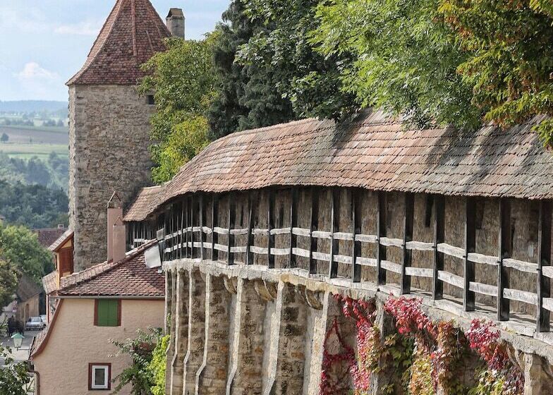 酒店 Rappen Rothenburg Ob Der Tauber