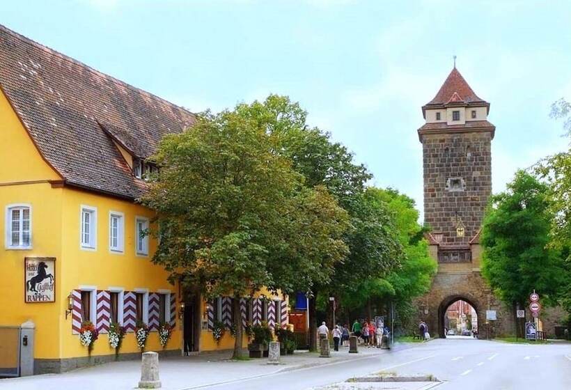 酒店 Rappen Rothenburg Ob Der Tauber