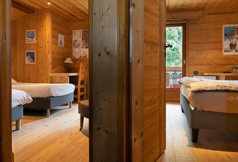 فندق Chalet Hôtel Du Mont Charvin & Spa