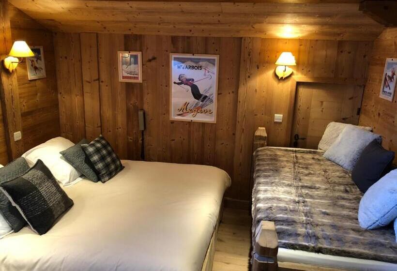 فندق Chalet Hôtel Du Mont Charvin & Spa