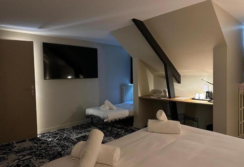 هتل Logis Hôtel & Restaurant Le Vert Bocage