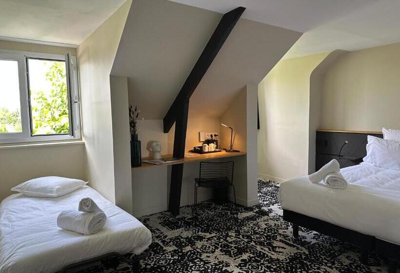 هتل Logis Hôtel & Restaurant Le Vert Bocage