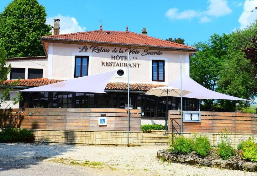호텔 Logis Le Relais De La Voie Sacrée