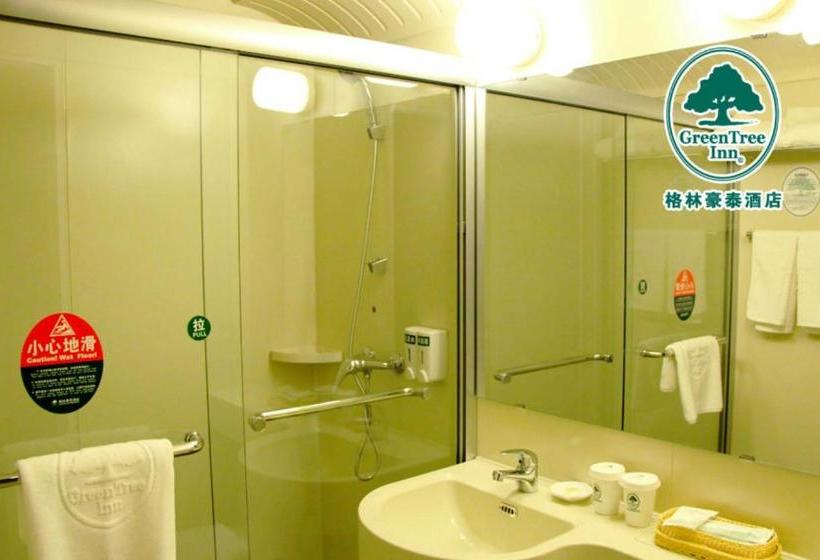 ホテル Greentree Inn Shanxi Lvliang Wenshui Zetian Street Shell