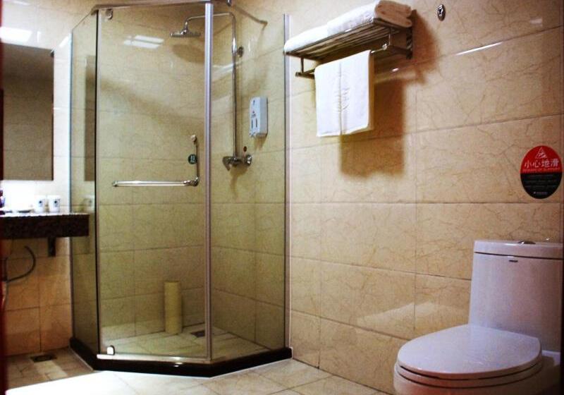 酒店 Greentree Inn Shandong Weifang Linqu Zhanqian Road Luchuan Business