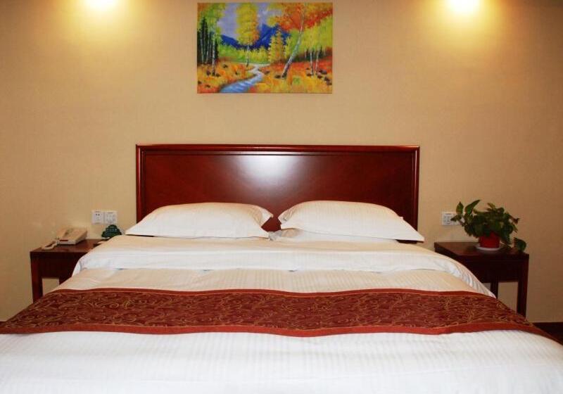 酒店 Greentree Inn Shandong Weifang Linqu Zhanqian Road Luchuan Business