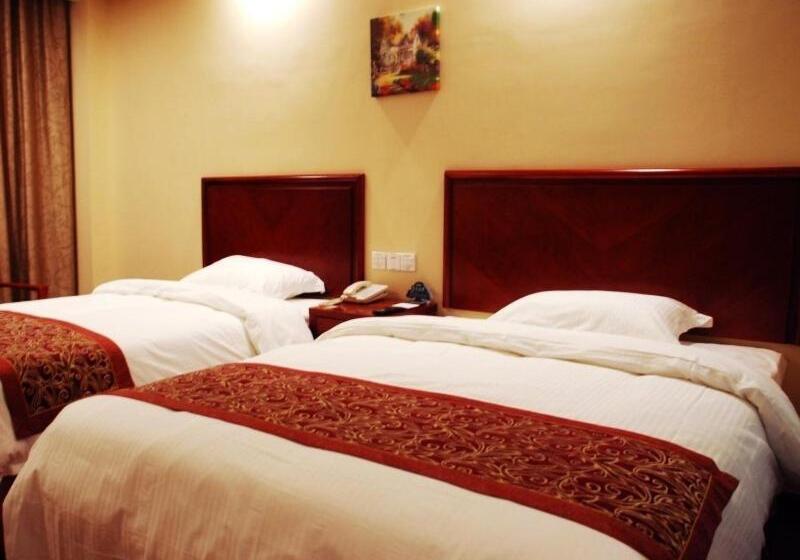 酒店 Greentree Inn Shandong Weifang Linqu Zhanqian Road Luchuan Business
