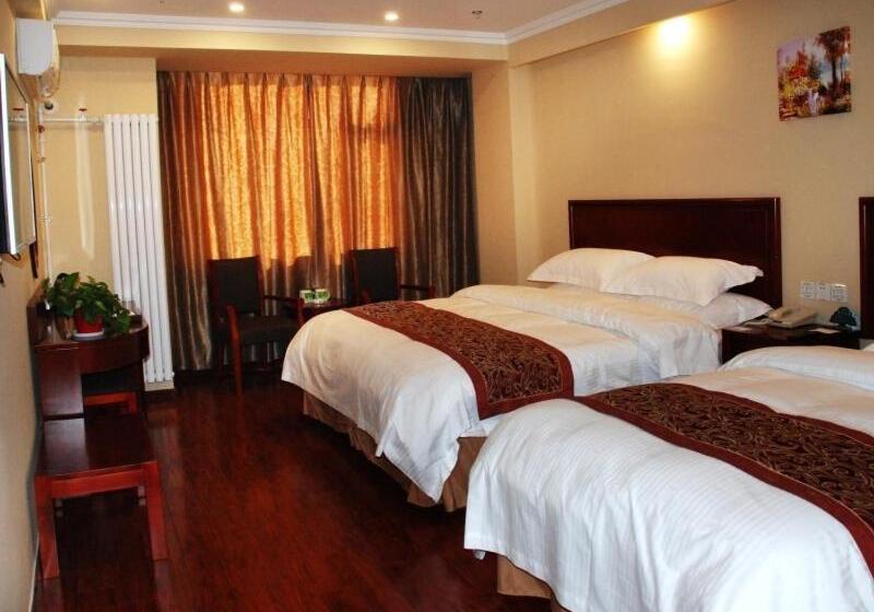 ホテル Greentree Inn Shandong Weifang Linqu Zhanqian Road Luchuan Business