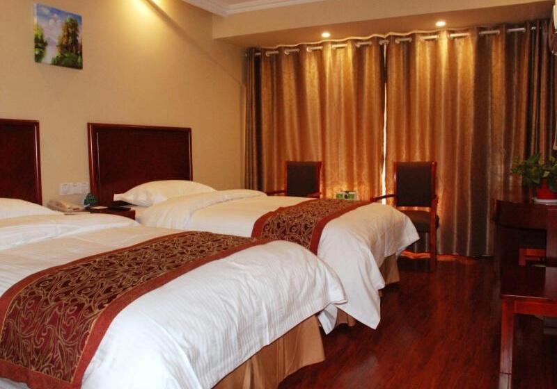 酒店 Greentree Inn Shandong Weifang Linqu Zhanqian Road Luchuan Business