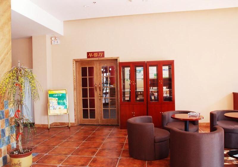 酒店 Greentree Inn Shandong Weifang Linqu Zhanqian Road Luchuan Business
