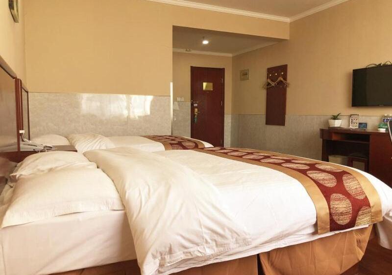 فندق Grreentree Inn Hebei Zhangjiakou Kangbao County Huinong Whole Sale Vegetable Market Shell