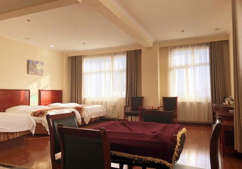 فندق Grreentree Inn Hebei Zhangjiakou Kangbao County Huinong Whole Sale Vegetable Market Shell