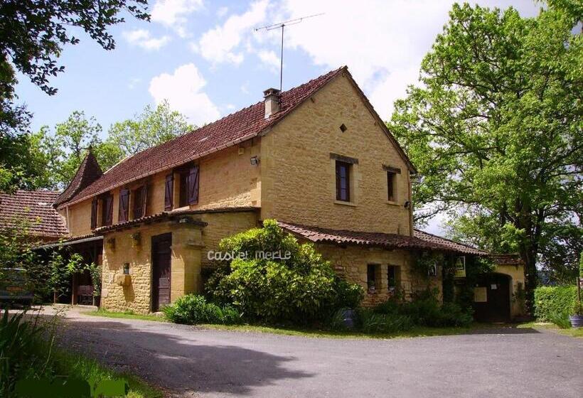 Отель Auberge De Castel Merle