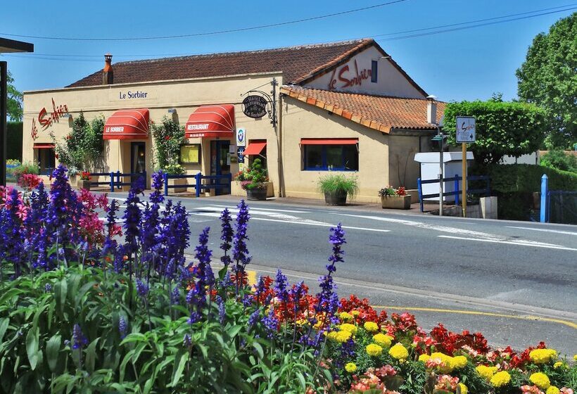酒店 Logis Hôtel Restaurant Le Sorbier