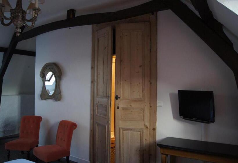 호텔 Logis La Ferme Du Vert