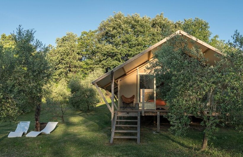 ホテル Bio Glamping Toscana Luxury Tents