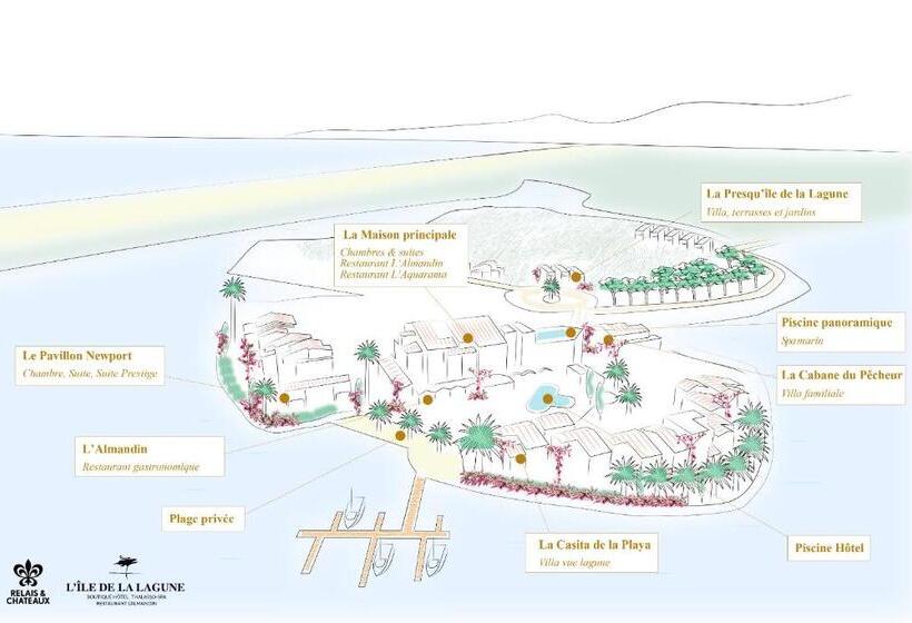 هتل Relais Et Chateaux Thalasso & Spa Ile De La Lagune