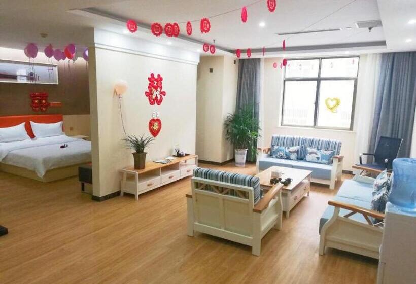 בית מלון כפרי 7days Premium Qingzhou Development Zone Wanlong Shopping Center Branch
