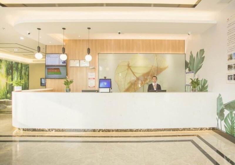 בית מלון כפרי Greentree Inn Express Taizhou Jiangyan Hardware City